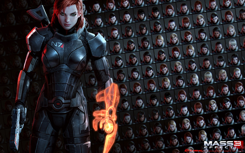 Illustration for article titled The Many Unused and Unseen Faces of FemShep